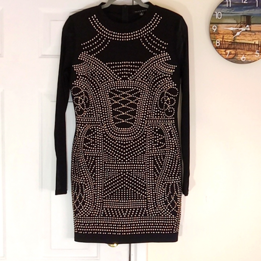 Haute Monde Studded Dress LARGE